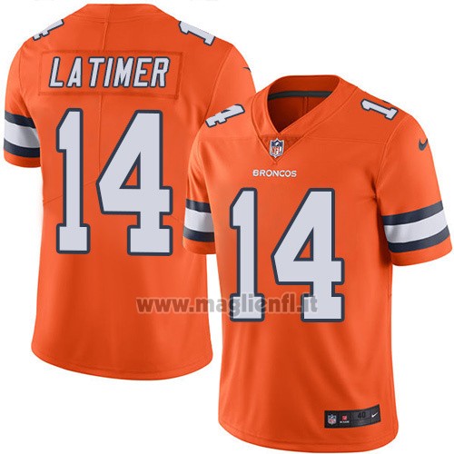 Maglia NFL Legend Denver Broncos Latimer Arancione